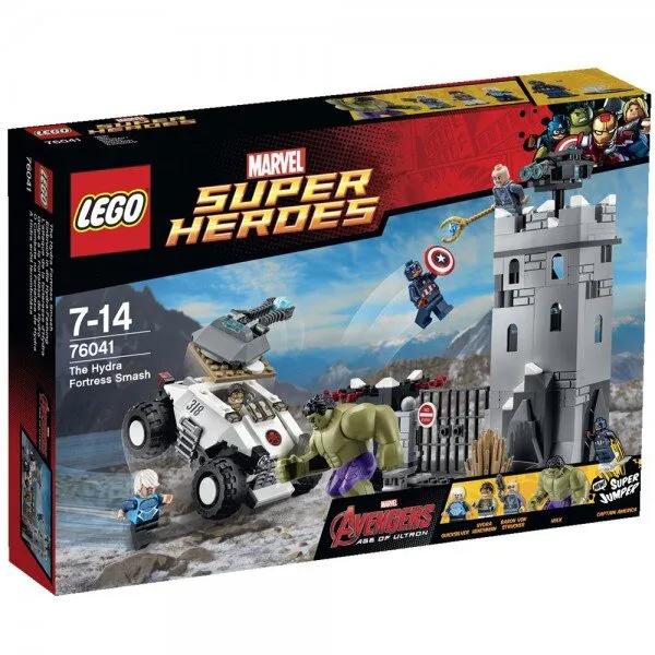 LEGO Marvel Super Heroes 76041 Avengers The Hydra Fortress Smash Lego ve Yapı Oyuncakları