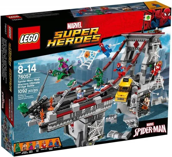 LEGO Marvel Super Heroes 76057 Spider-Man: Web Warriors Ultimate Bridge Lego ve Yapı Oyuncakları