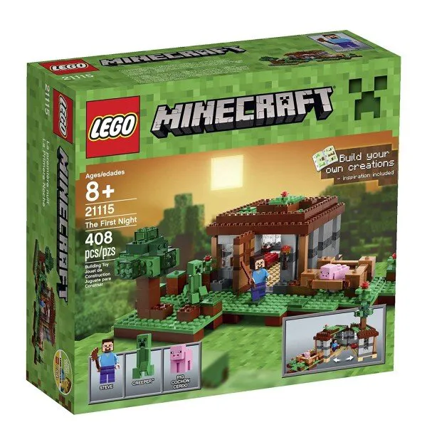 LEGO Minecraft 21115 The First Night Lego ve Yapı Oyuncakları