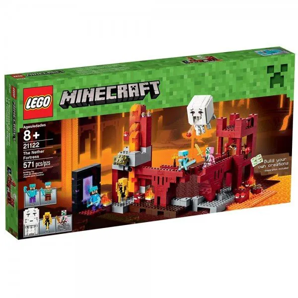 LEGO Minecraft 21122 The Nether Fortress Lego ve Yapı Oyuncakları