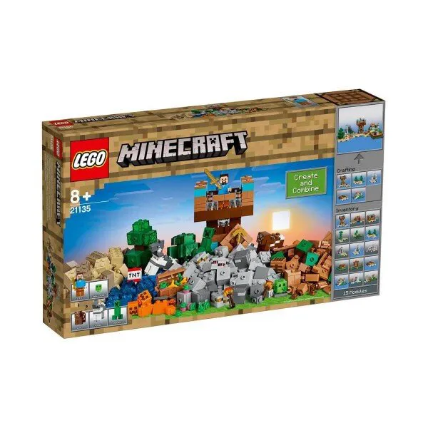 LEGO Minecraft 21135 Creation Box Lego ve Yapı Oyuncakları