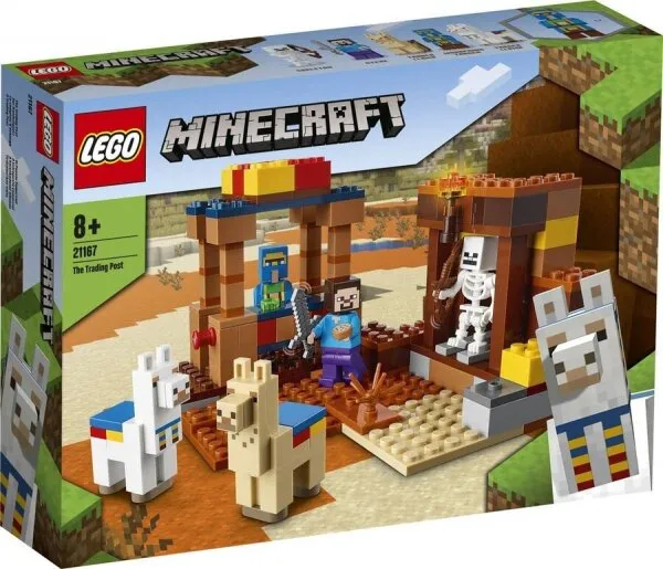 LEGO Minecraft 21167 The Trading Post Lego ve Yapı Oyuncakları