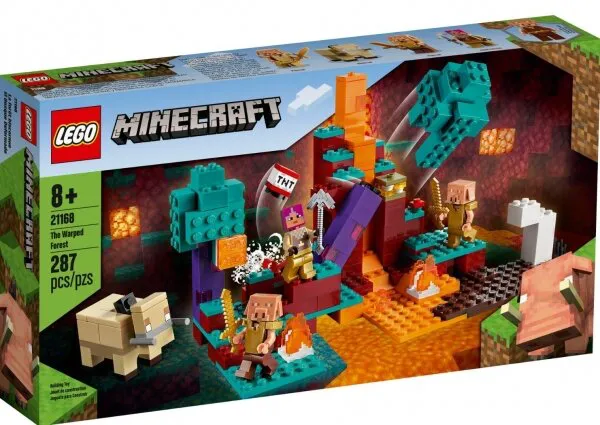 LEGO Minecraft 21168 The Warped Forest Lego ve Yapı Oyuncakları