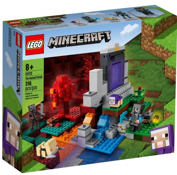 LEGO Minecraft 21172 The Ruined Portal Lego ve Yapı Oyuncakları