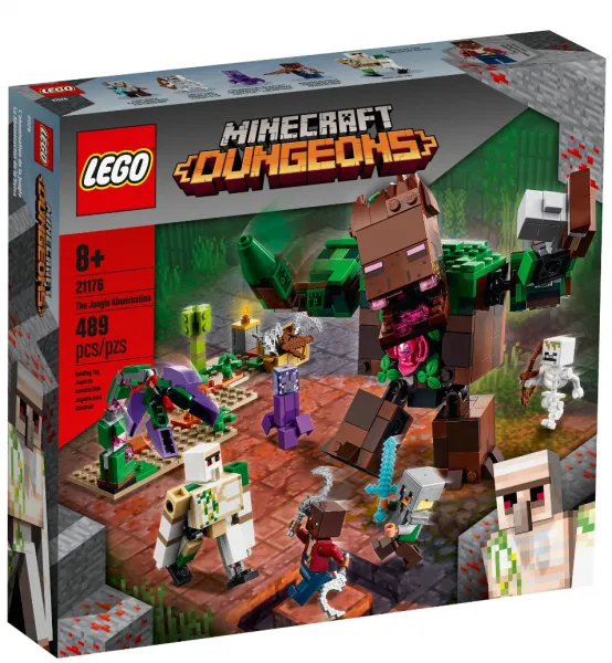 LEGO Minecraft 21176 The Jungle Abomination Lego ve Yapı Oyuncakları