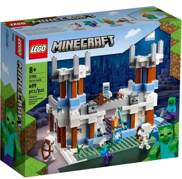 LEGO Minecraft  21186 The Ice Castle Lego ve Yapı Oyuncakları