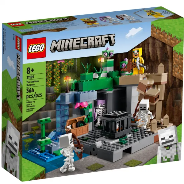 LEGO Minecraft 21189 The Skeleton Dungeon Lego ve Yapı Oyuncakları