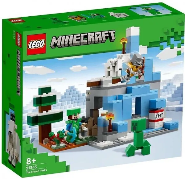 LEGO Minecraft 21243 The Frozen Peaks Lego ve Yapı Oyuncakları