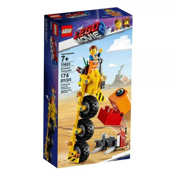 LEGO Movie 2 70823 Emmets Thricycle Lego ve Yapı Oyuncakları