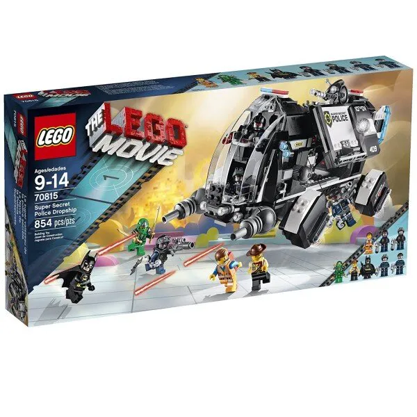 LEGO Movie 70815 Super Secret Police Dropship Lego ve Yapı Oyuncakları