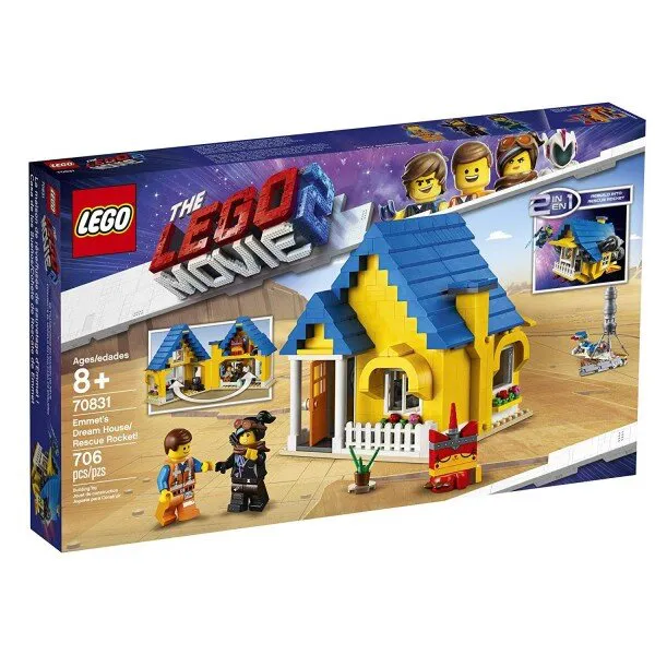 LEGO Movie 70831 Emmet's Dream House Lego ve Yapı Oyuncakları