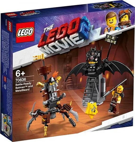 LEGO Movie 70836 Battle-Ready Batman and MetalBeard Lego ve Yapı Oyuncakları