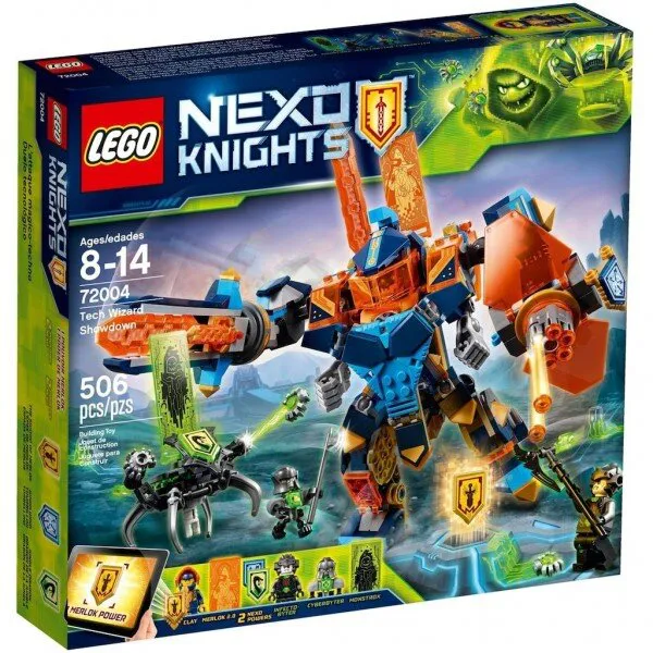 LEGO Nexo Knights 72004 Tech Wizard Showdown Lego ve Yapı Oyuncakları