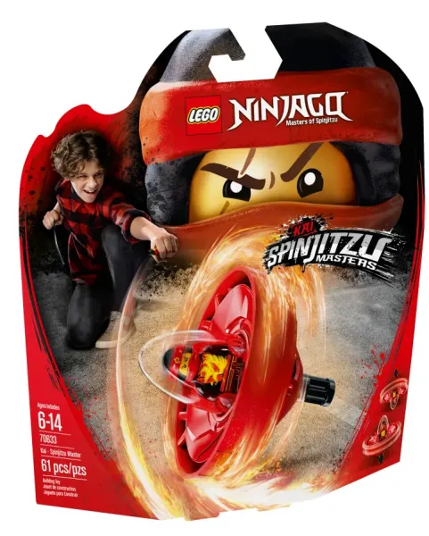 LEGO Ninja Go 70633 Kai Spinjitsu Master Lego ve Yapı Oyuncakları