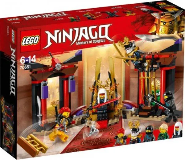 LEGO Ninja Go 70651 Throne Room Lego ve Yapı Oyuncakları