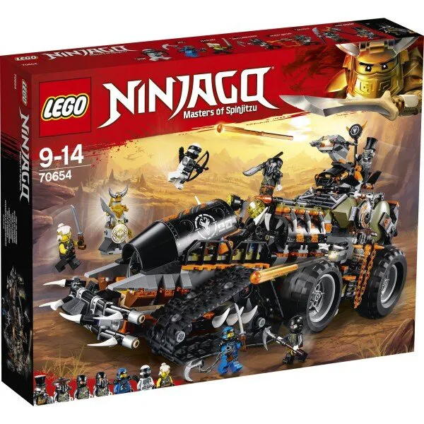 LEGO Ninja Go 70654 Dieselnaut Lego ve Yapı Oyuncakları
