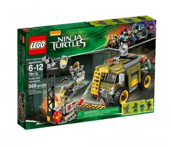 LEGO Ninja Turtles 79115 Turtle Van Takedown Lego ve Yapı Oyuncakları