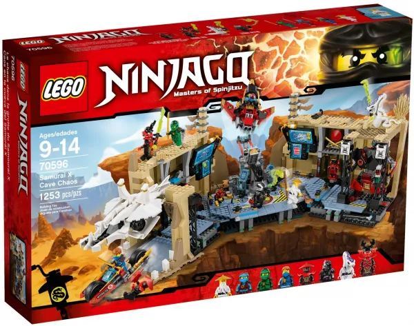 LEGO Ninjago 70596 Samurai X Cave Chaos Lego ve Yapı Oyuncakları