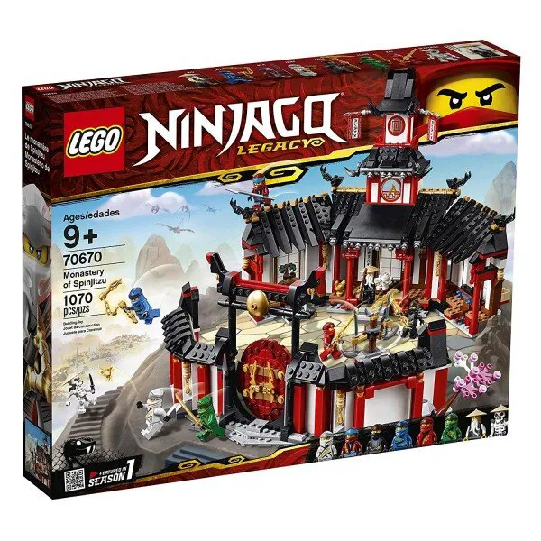 LEGO Ninjago 70670 Monastery Of Spinjitzu Lego ve Yapı Oyuncakları
