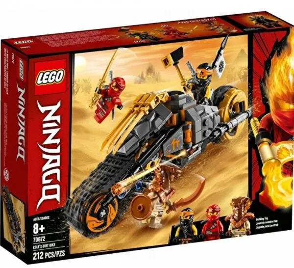 LEGO Ninjago 70672 Coles Dirt Bike Lego ve Yapı Oyuncakları