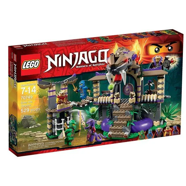 LEGO Ninjago 70749 Enter the Serpent Lego ve Yapı Oyuncakları