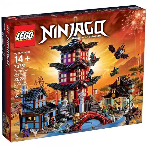 LEGO Ninjago 70751 Temple of Airjitzu Lego ve Yapı Oyuncakları