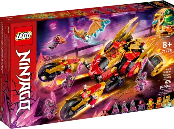 LEGO Ninjago 71773 Kai's Gold Dragon Raider Lego ve Yapı Oyuncakları