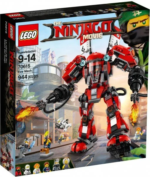 LEGO Ninjago Movie 70615 Fire Mech Lego ve Yapı Oyuncakları