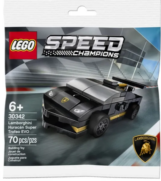 LEGO Speed Champions 30342 Lamborghini Huracan Super Trofeo Evo Lego ve Yapı Oyuncakları