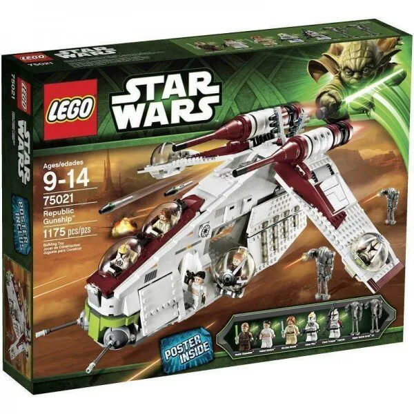 LEGO Star Wars 75021 Episode II Republic Gunship Lego ve Yapı Oyuncakları