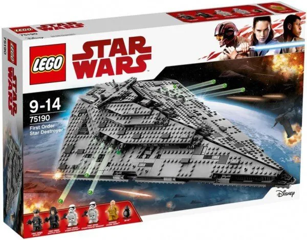 LEGO Star Wars 75190 First Order Star Destroyer Lego ve Yapı Oyuncakları