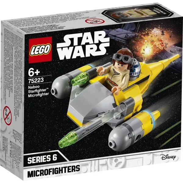 LEGO Star Wars 75223 Naboo Starfighter Microfighter Lego ve Yapı Oyuncakları