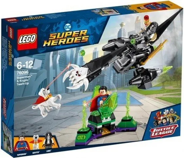 LEGO Super Hereos 76096 Superman & Krypto Team-Up Lego ve Yapı Oyuncakları