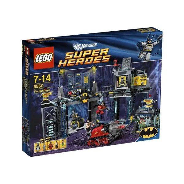 LEGO Super Heroes 6860 The Batcave Lego ve Yapı Oyuncakları