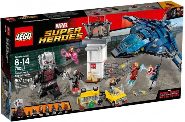LEGO Super Heroes 76051 Airport Battle Lego ve Yapı Oyuncakları