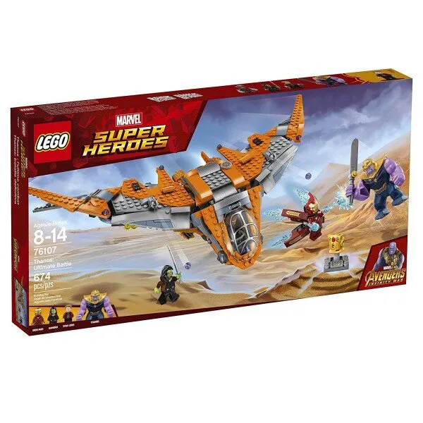 LEGO Super Heroes 76107 Thanos: Ultimate Battle Lego ve Yapı Oyuncakları