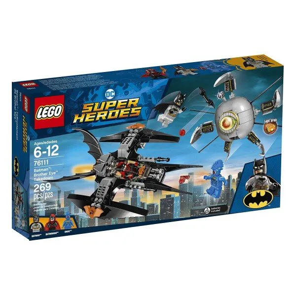 LEGO Super Heroes 76111 Batman: Brother Eye Takedown Lego ve Yapı Oyuncakları