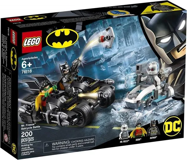 LEGO Super Heroes 76118 Mr. Freeze Batcycle Lego ve Yapı Oyuncakları