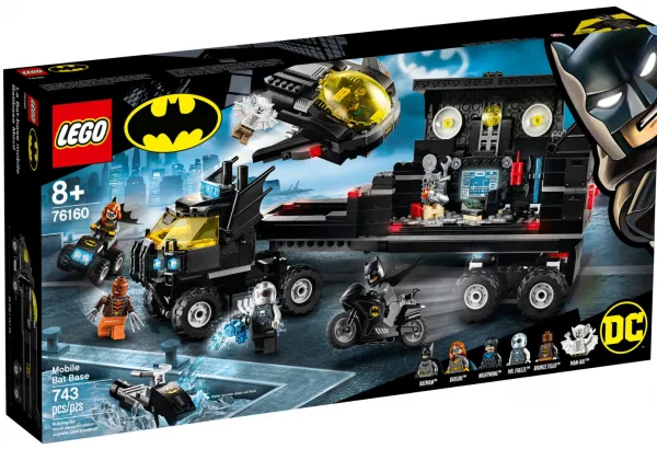 LEGO Super Heroes 76160 Mobile Bat Base Lego ve Yapı Oyuncakları
