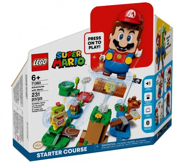 LEGO Super Mario 71360 Adventures With Mario Starter Course Lego ve Yapı Oyuncakları