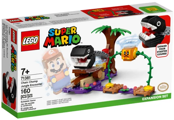 LEGO Super Mario 71364 Chain Chomp Jungle Encounter Expansion Set Lego ve Yapı Oyuncakları