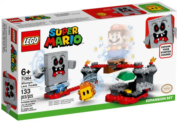 LEGO Super Mario 71364 Whompâs Lava Trouble Expansion Set Lego ve Yapı Oyuncakları