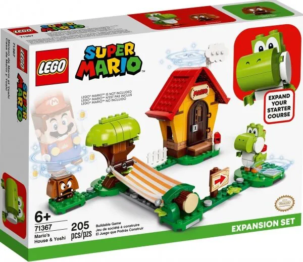 LEGO Super Mario 71367 Mario's House and Yoshi Expansion Set Lego ve Yapı Oyuncakları