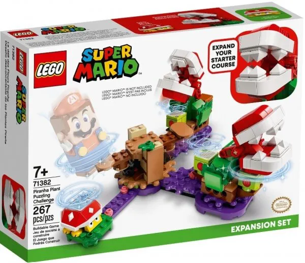 LEGO Super Mario 71382 Piranha Puzzling Challenge Expansion Set Lego ve Yapı Oyuncakları