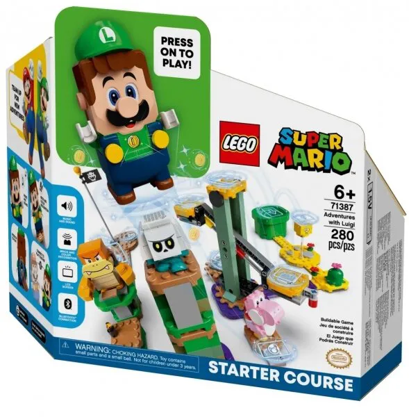 LEGO Super Mario 71387 Adventures With Luigi Starter Course Lego ve Yapı Oyuncakları
