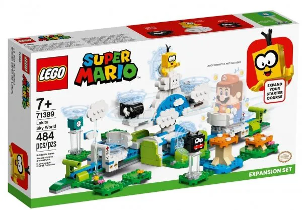 LEGO Super Mario 71389 Latiku Sky World Expansion Set Lego ve Yapı Oyuncakları