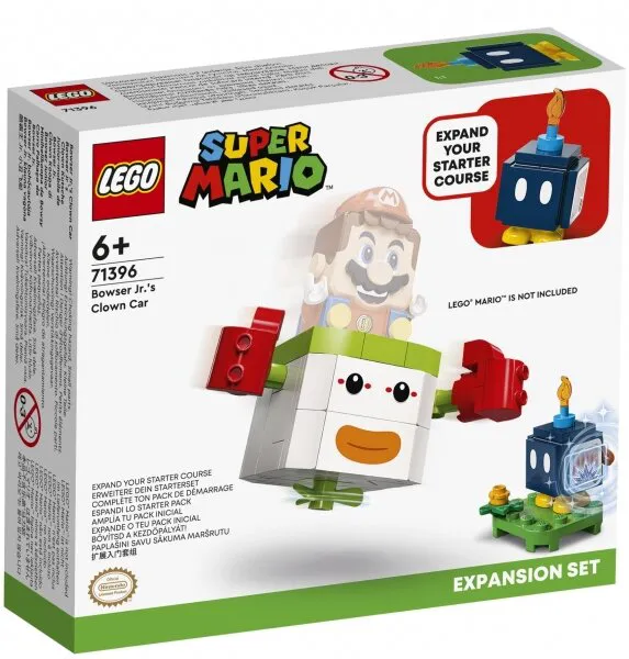 LEGO Super Mario 71396 Bowser Jr. Clown Car Expansion Set Lego ve Yapı Oyuncakları