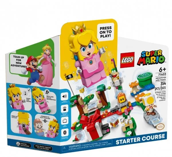 LEGO Super Mario 71403 Adventures With Peach Starter Course Lego ve Yapı Oyuncakları