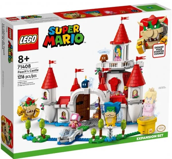 LEGO Super Mario 71408 Peachâs Castle Expansion Set Lego ve Yapı Oyuncakları
