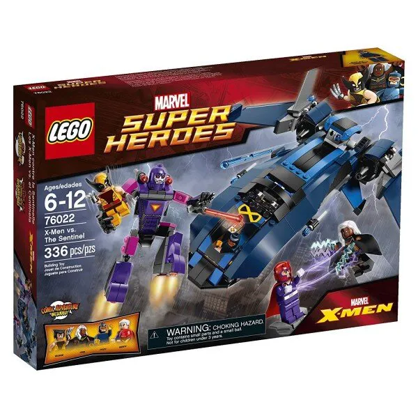 LEGO Superheroes 76022 X-Men vs. The Sentinel Building Set Lego ve Yapı Oyuncakları